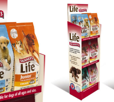 Skinner’s Life Point of Sale retail display