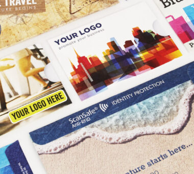 Bong promotional credit card & passport wallets