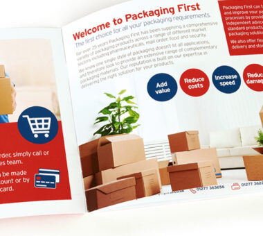 Bong Packaging First Brochure Design