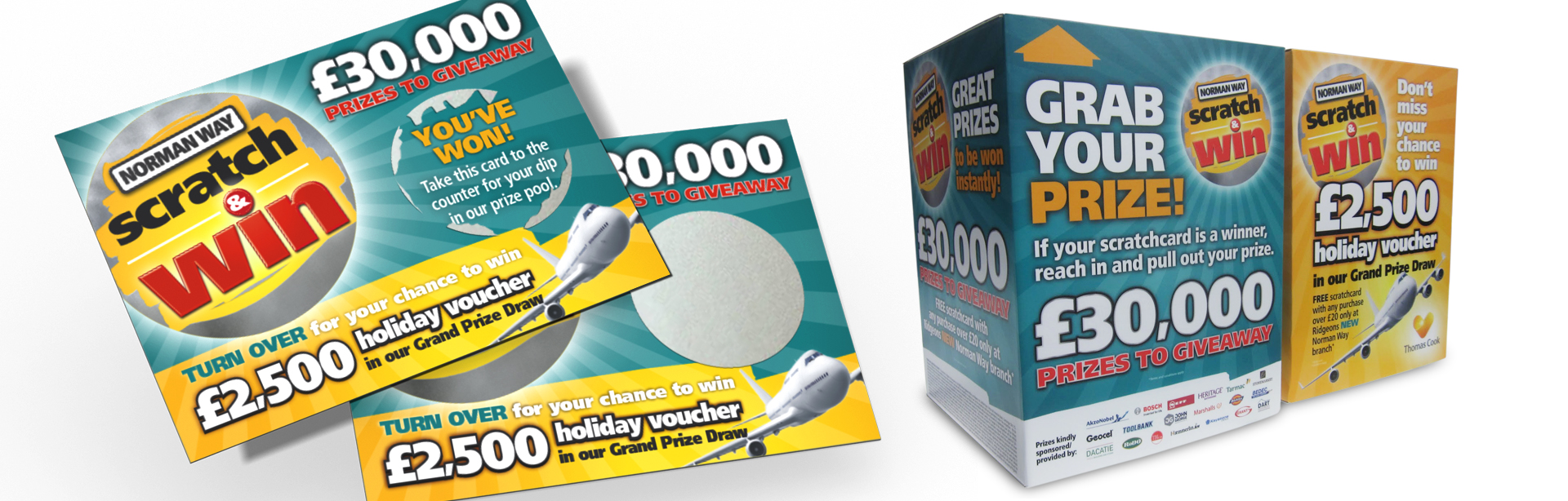 The Finishing Post Creative Agency Suffolk Ridgeons Launch Promotion