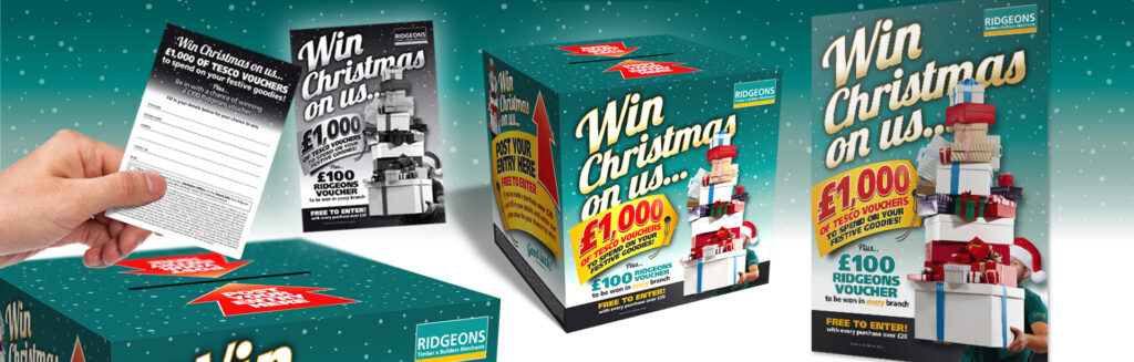 Huws Gray Ridgeons ‘Christmas On Us…’ in-store seasonal promotion