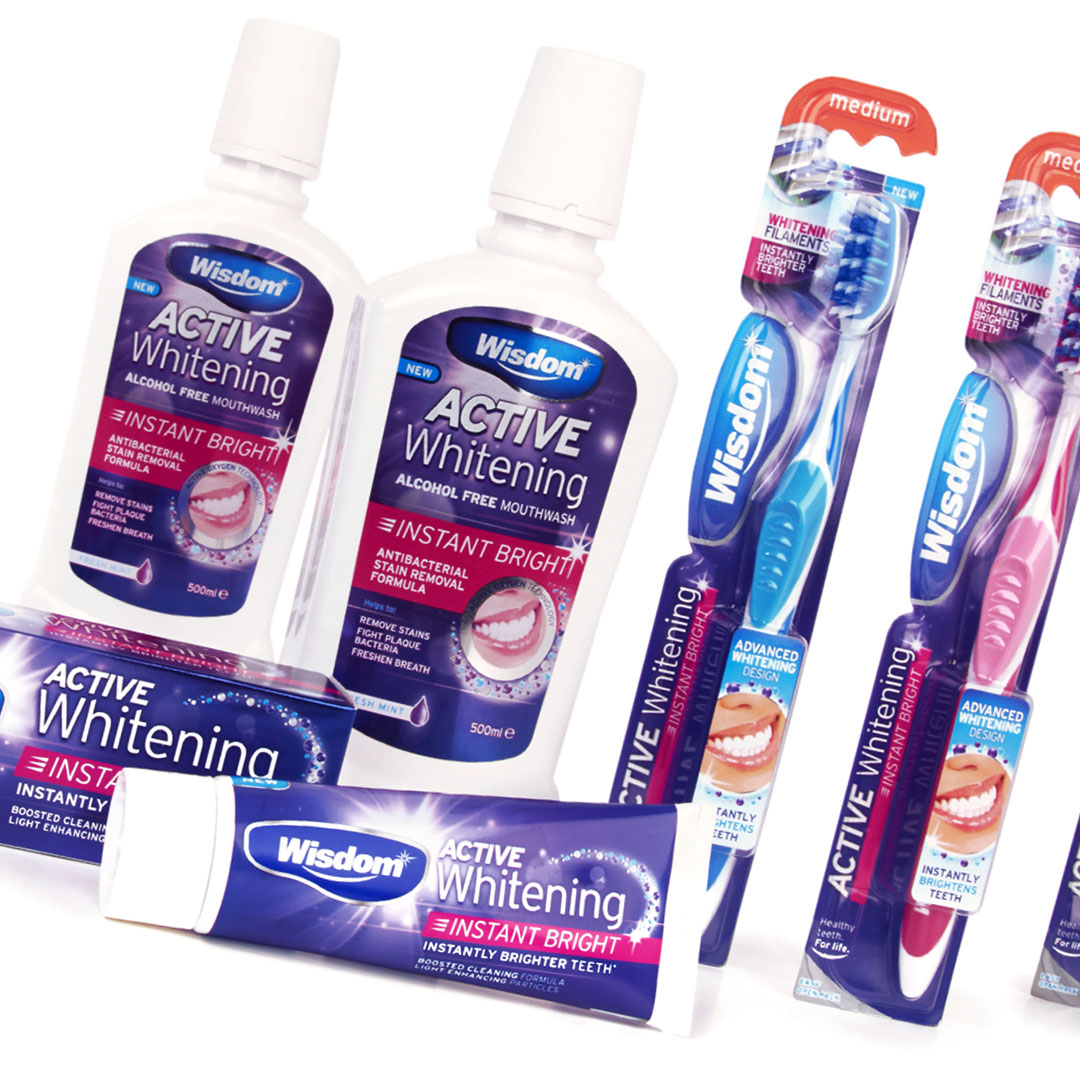 Wisdom Oral Care Branding & Packaging Design The Finishing Post