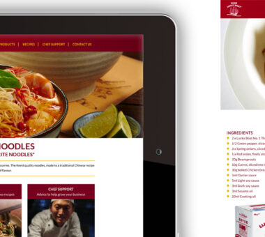 Lucky Boat Noodles Awareness Campaign Website