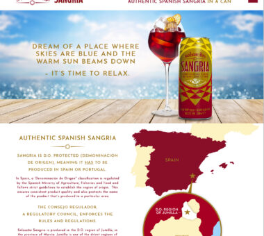 Solsueño Sangria Website Design
