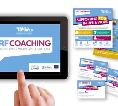Realise Futures RF Coaching marketing campaign