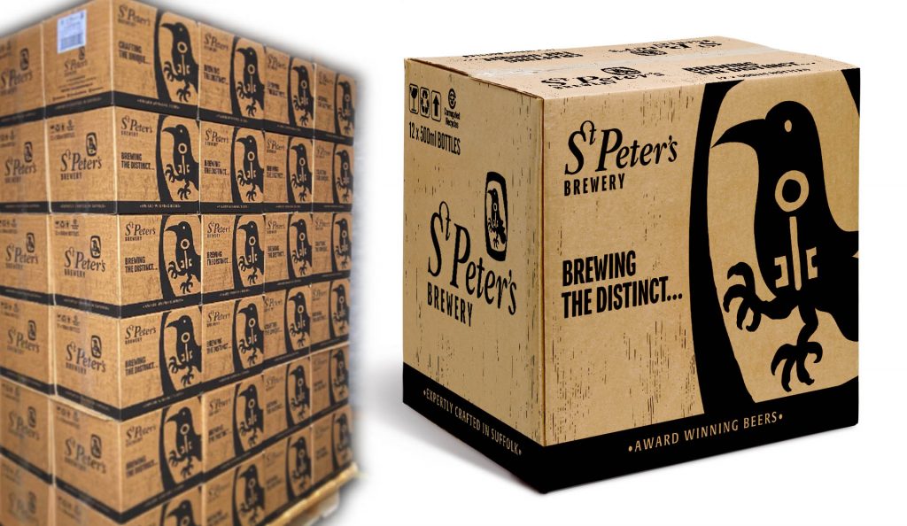 St Peter’s Brewery outer packaging design
