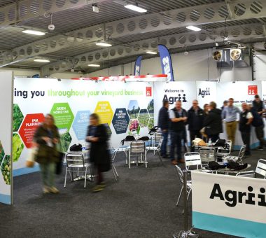 Agrii exhibition graphics design for the National Fruit Show & The Vineyard & Winery Show