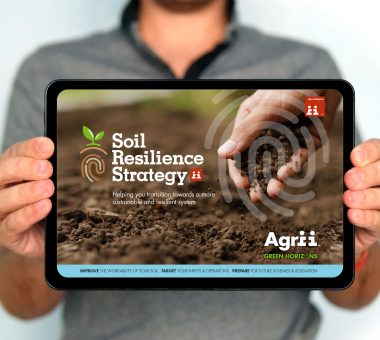 Agrii Soil Resilience Strategy branding and brochure design