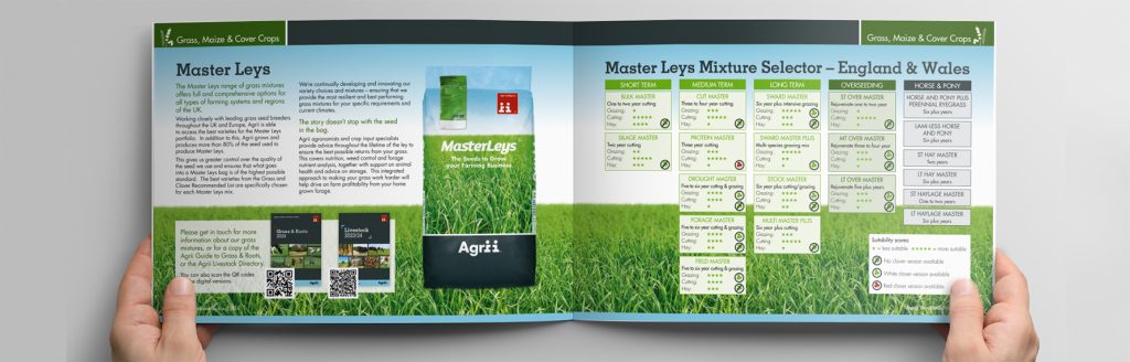 Agrii-Seed agronomy brochure design