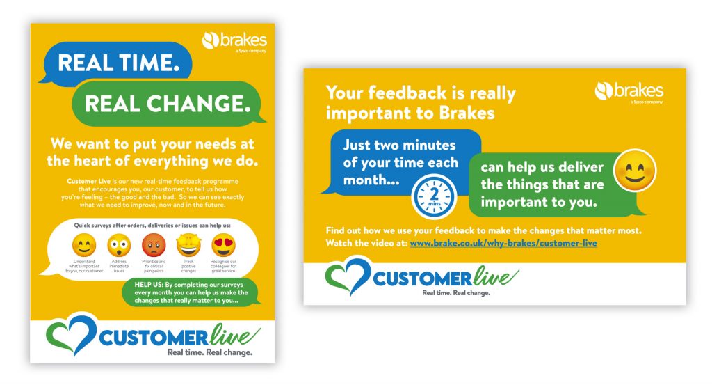 Brakes ‘Customer Live’ launch campaign advertising, digital solutions & animation