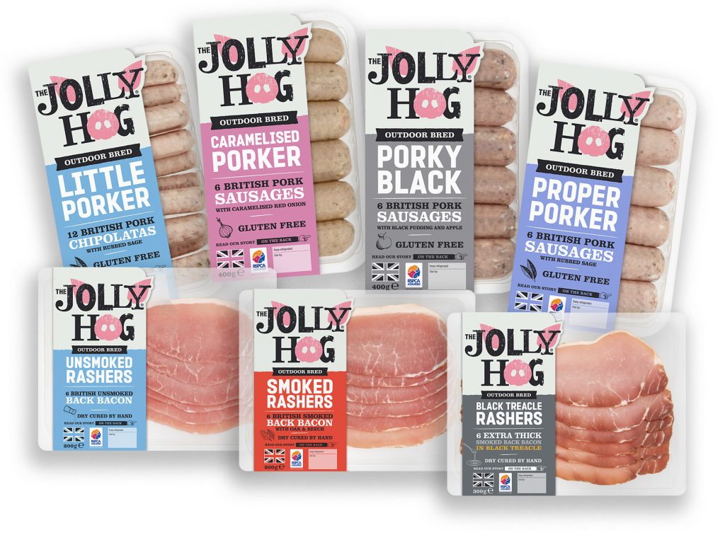 The Jolly Hog packaging design update