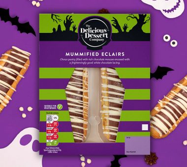The Delicious Dessert Company Limited Edition Halloween packaging designs