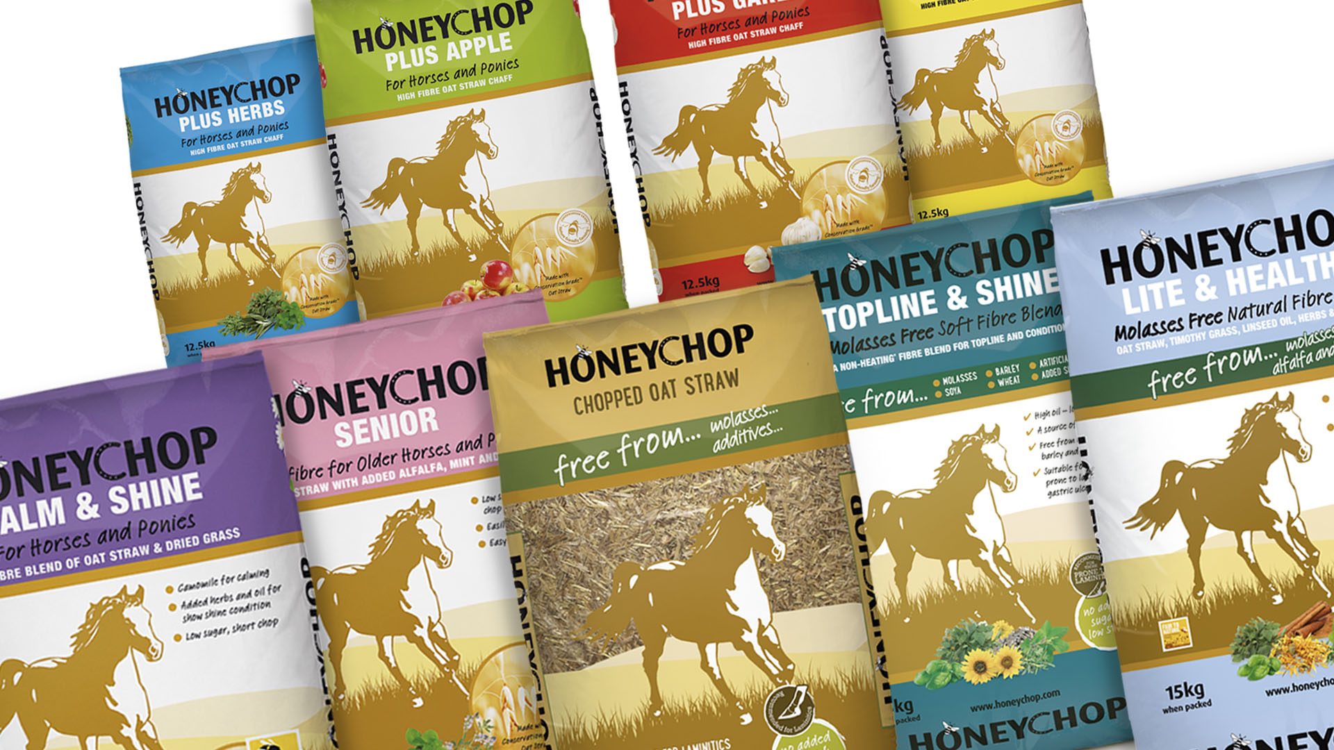 horse feed packaging design