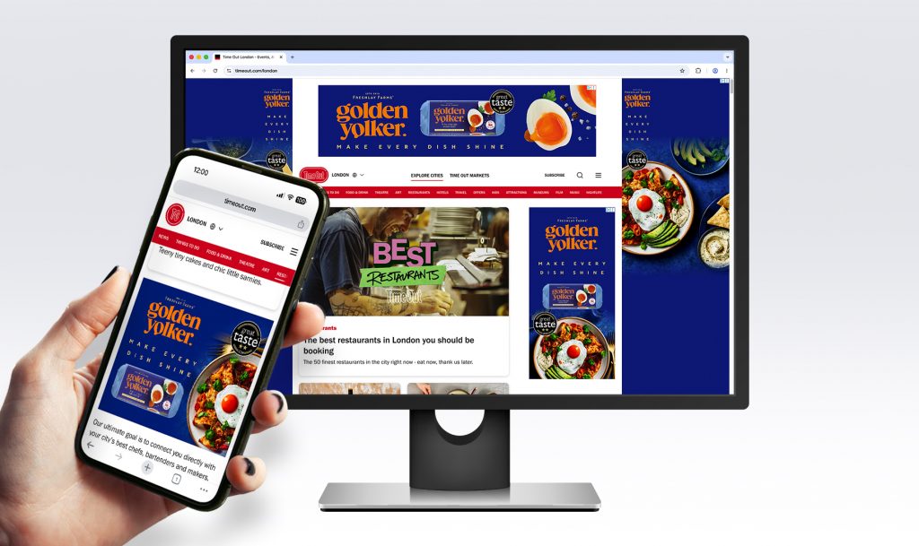 Noble Foods Freshlay Farms® Promotional Advertising Campaign