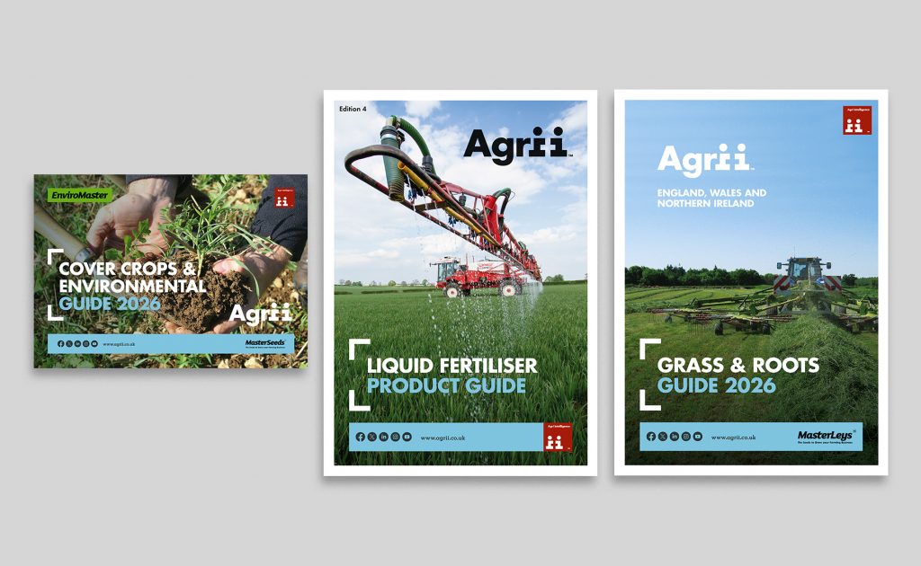 Agrii Print and Digital Marketing Brochures for Agronomy Services
