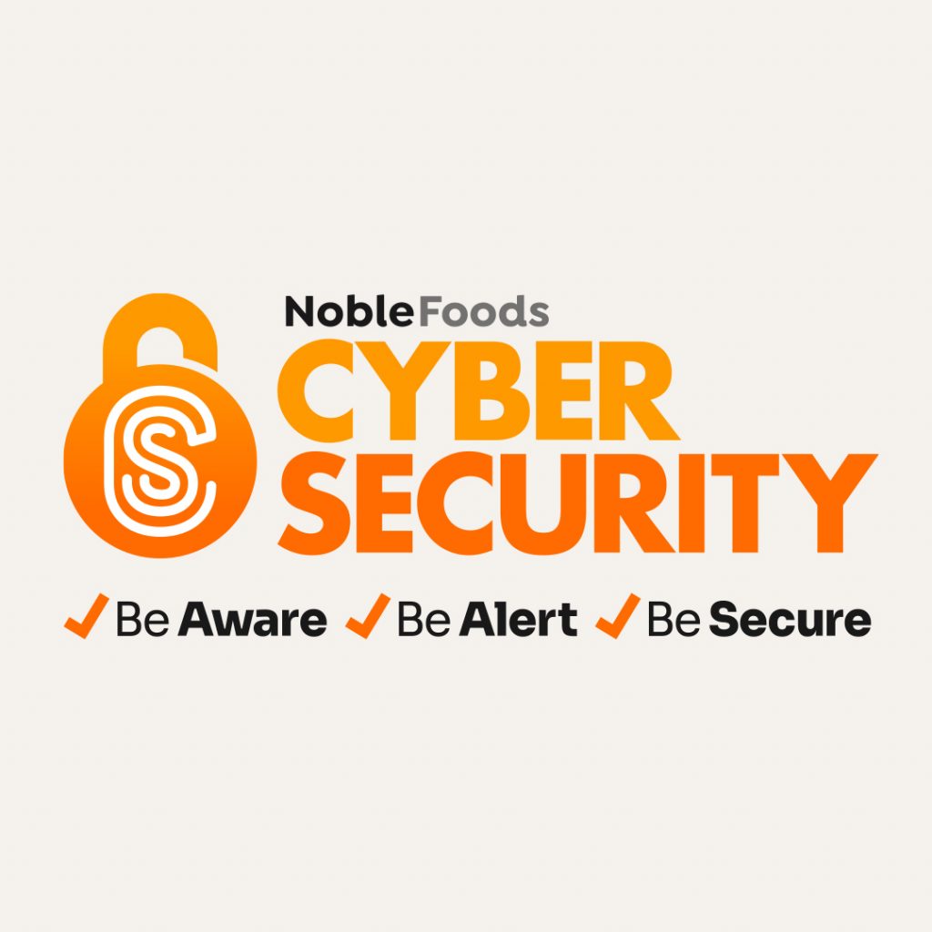 Noble Foods Cyber Security branding internal communications